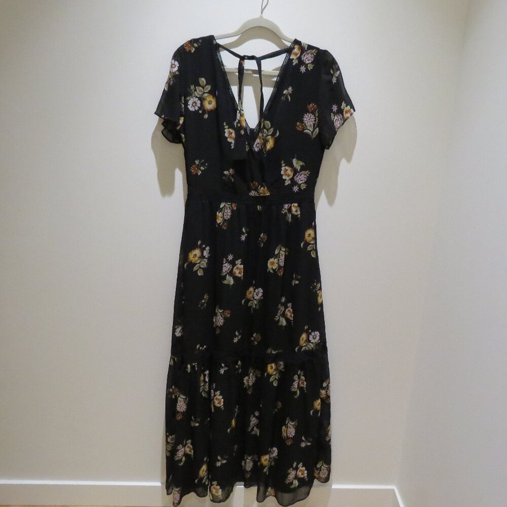 Abercrombie & Fitch Black Floral Maxi Dress - Picture 11 of 15